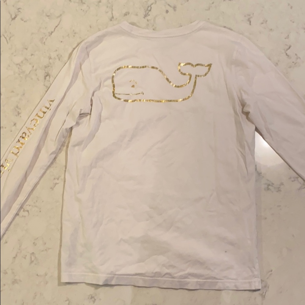 Vineyard Vines Kids’ Vintage Whale Long-Sleeve Tee - Picture 4 of 6
